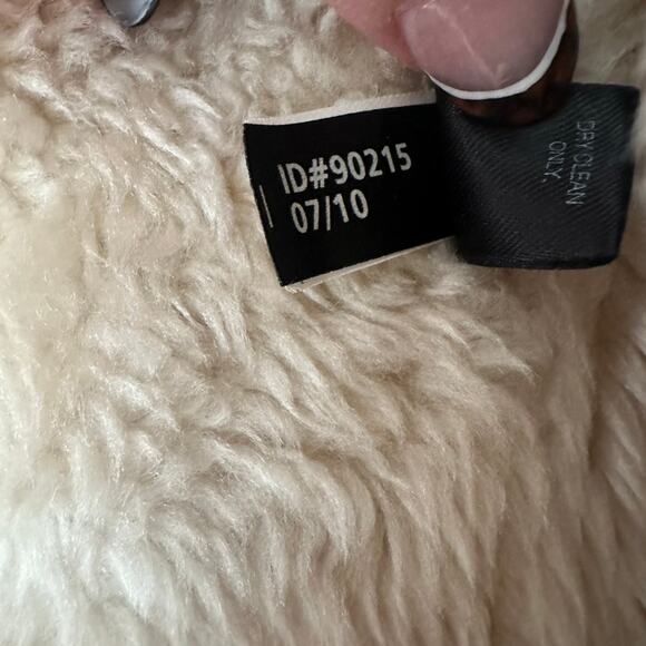 Express-Shearling Moto Jacket-Tan Faux Suede/Fur-XS-Cozy Winter Outerwear - Picture 6 of 6